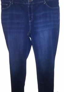 Chico's platinum stretch pull up jegging 2.5 large